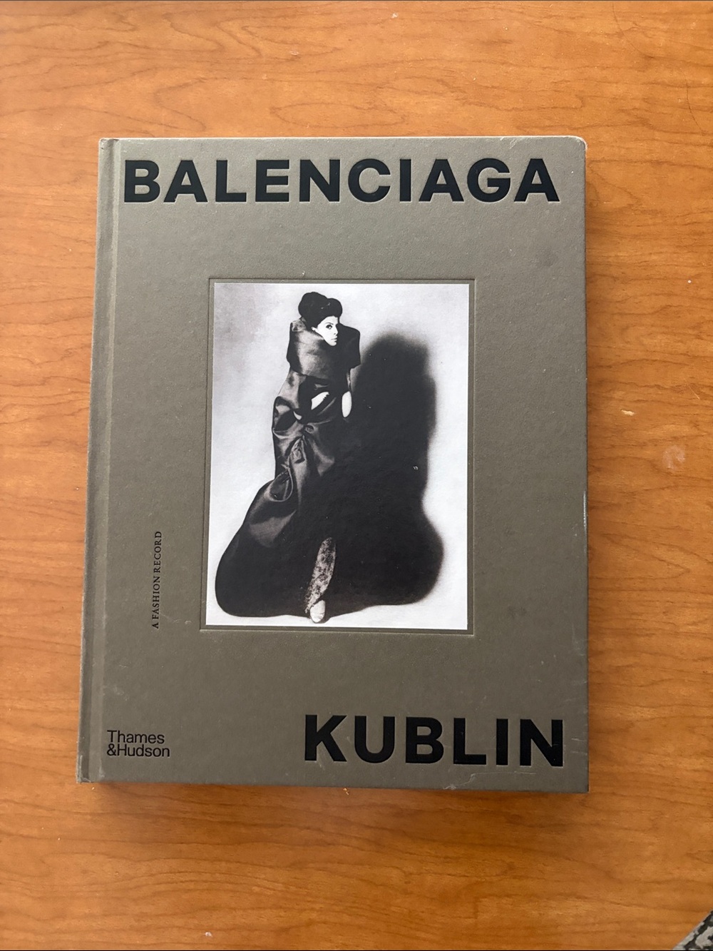 Balenciaga Kublin Hardcover Fashion Book - Olive/Gray